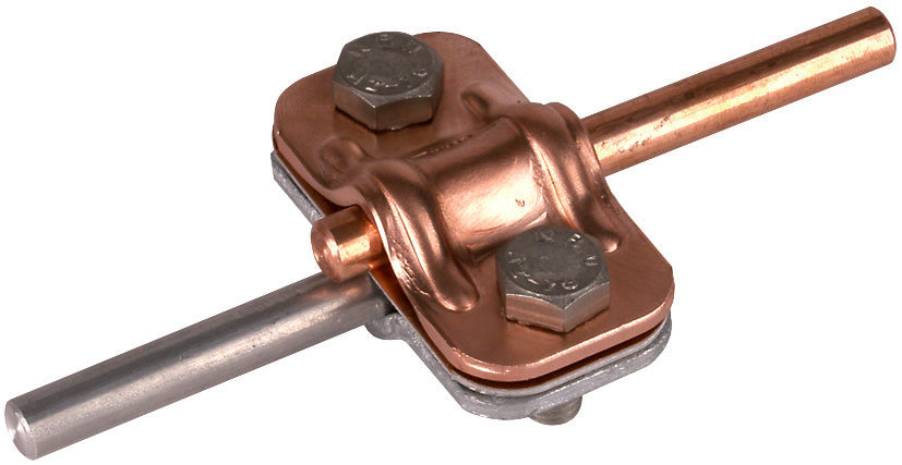 Bimetallic Disconnecting Clamp Cu-St/Tzn For 2x Rd 8-10mm - 460517