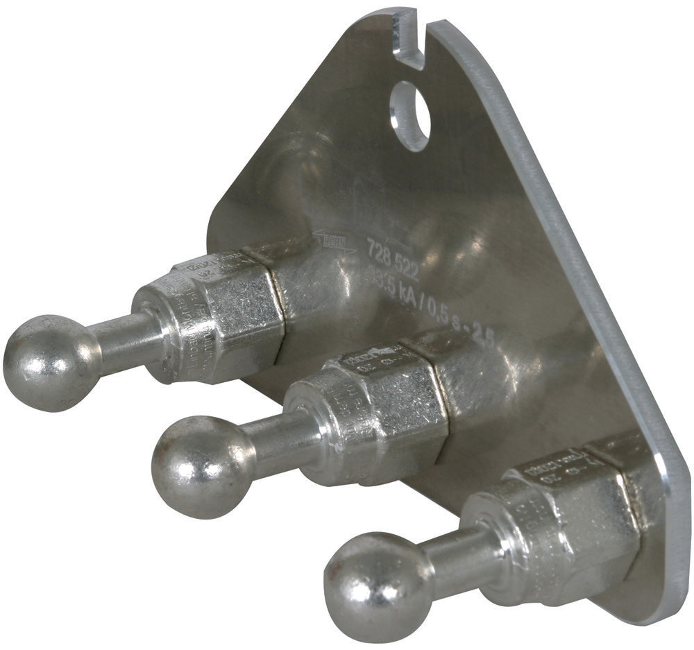 Dehn Earth Connecting Plate With Fixed Ball Points - 728522