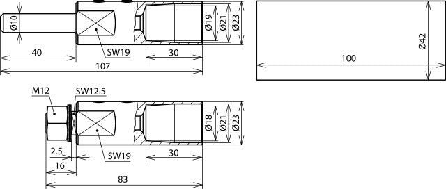 Dehn HVI Long Conductor Connection Kit With Mounting Material - 819146