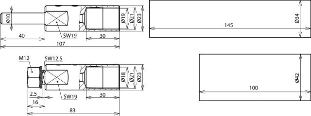 Dehn HVI Long Conductor Connection Kit With Mounting Material - 819148