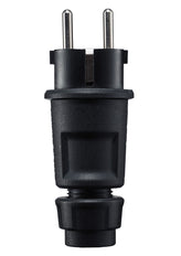 ABL Black 3 Pole Grounded Plug IP44 3x2.5mm - 1519-100 [2 pieces]