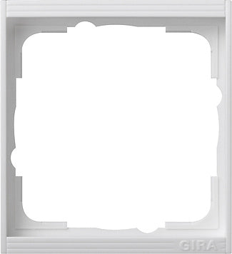 Gira Event Single Intermediate Frame Matte Pure White - 146127 [5 pieces]
