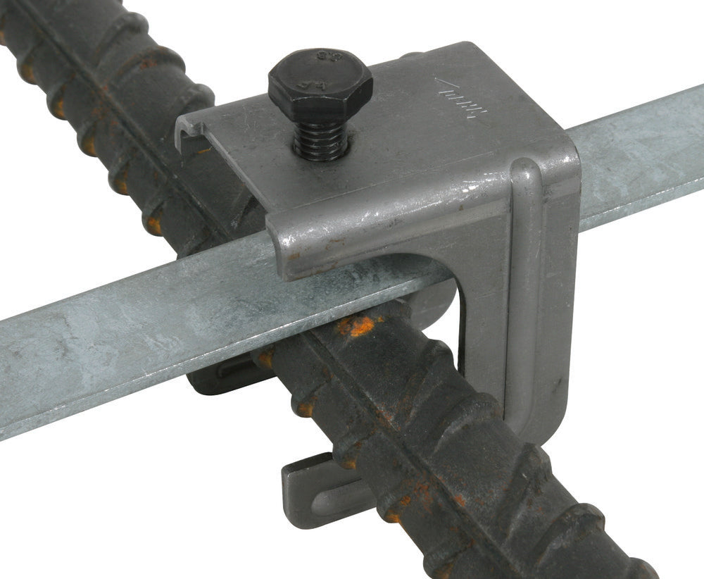 Dehn Clamp Connectors For Bare Cables D 20-32mm Rd 6-10mm Fl 40x4-5mm - 308037 [2 pieces]