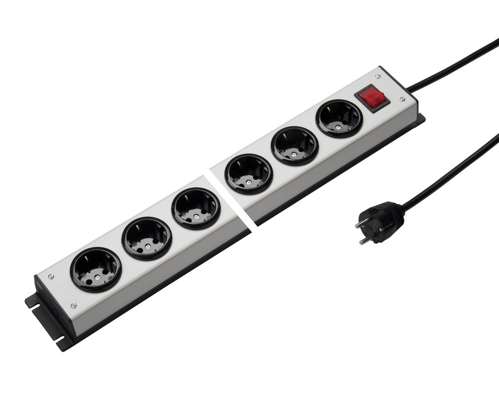 Martin Kaiser 5-Way Power Strip With Switch And 1.5 Meter Cable - 1001ZL5L-SW15 [10 Pieces]
