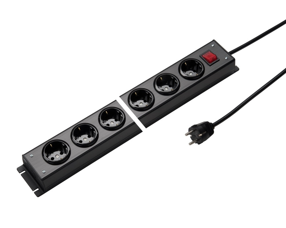 Martin Kaiser 10-Way Power Outlet Strip With Switch 1.5m Cable - 1001ZL10SW15 [10 Pieces]