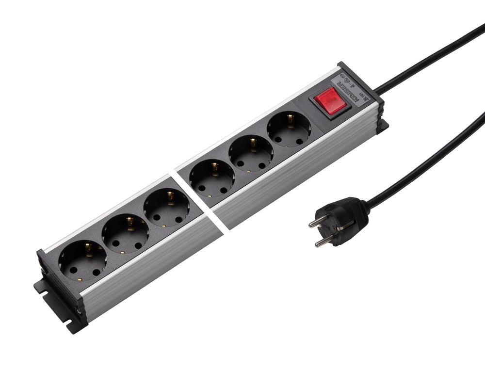 Martin Kaiser 12V Power Strip With Switch and Shutter 1.5M Cord - 1101KZL12l-sw15 [10 Pieces]