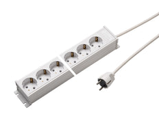 Martin Kaiser 6-Way Power Strip with 1.5m Cable - 1102ZL6ws15 [10 Pieces]