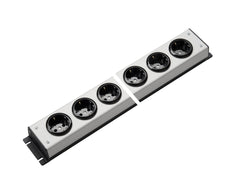 Martin Kaiser Power Outlet Strip 12-Way 90 degrees Earthing Contact No Switch - 1002/12l-sw [10 Pieces]