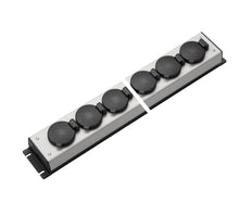Martin Kaiser Power Outlet Strip 10 Way Hinged Cover IP20 No Switch - 1059/10l-sw [10 Pieces]