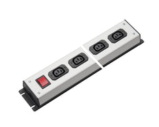 Martin Kaiser Power Outlet Strip 6-Way IEC Socket C13 10Amp With Switch - 1021/6l-sw [10 Pieces]