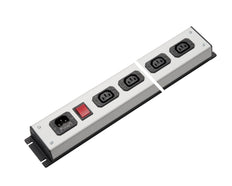 Martin Kaiser Power Outlet Strip 4-Way C13 With Switch - 1025/4l-sw [10 Pieces]