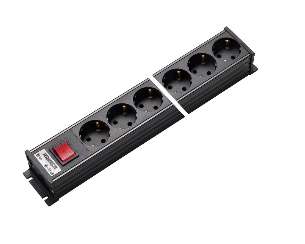 Martin Kaiser 4-Way Power Strip With Earth Contact And Switch - 1101/4sw [10 Pieces]