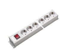 Martin Kaiser 4-Way Power Strip With Earth Contact And Switch - 1101K/4ws [10 Pieces]