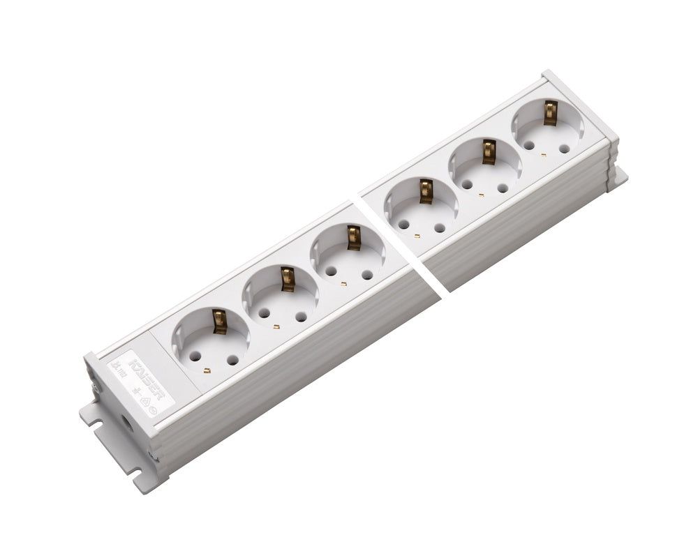 Martin Kaiser Power Outlet Strip 10-Way Earthing Contact No Switch - 1102/10ws [10 Pieces]