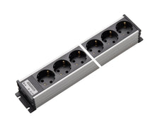 Martin Kaiser 4-Way Power Strip Without Switch Grey-Black - 1102/4l-sw [10 Pieces]