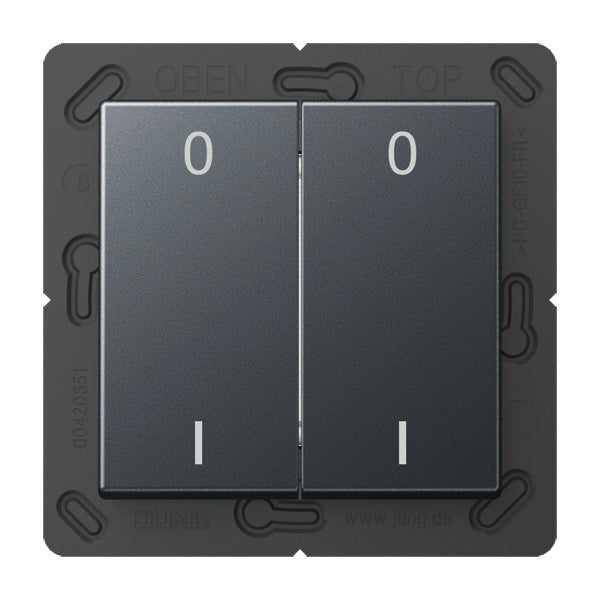 Jung ENO Radio Controlled Wall Transmitter 4-Channel Symbol - ENOA595-01ANM