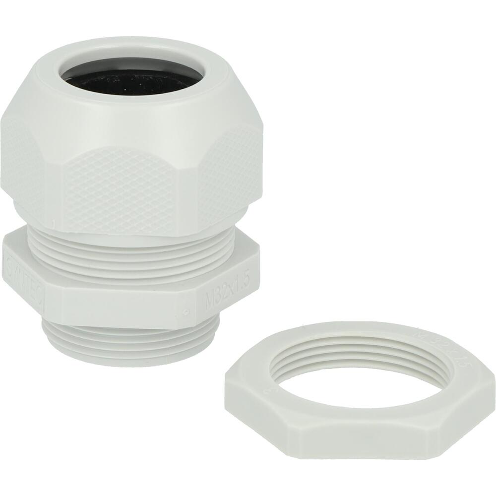Attema M32 Cable Gland With Locknut - AT90055 [25 Pieces]