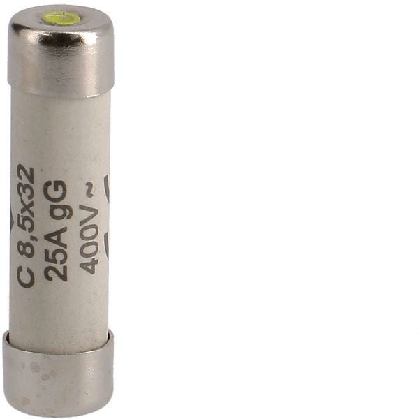 Hager Cylindrical Fuse 25A 8.5x32mm 400V AC - L8532C25 [10 Pieces]