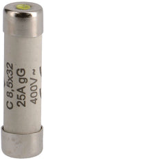 Hager Cylindrical Fuse 25A 8.5x32mm 400V AC - L8532C25 [10 Pieces]
