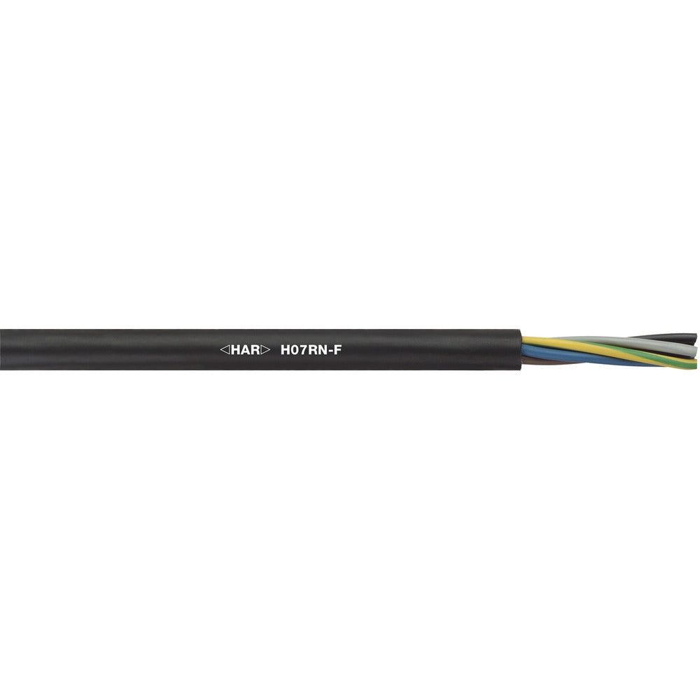 Heavy Duty H07RN-F 4G6 Neoprene Power Cable - 16001073 [5 Meters]