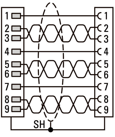 USB 3.0 Type A Titanium Bulkhead Interface - 147539