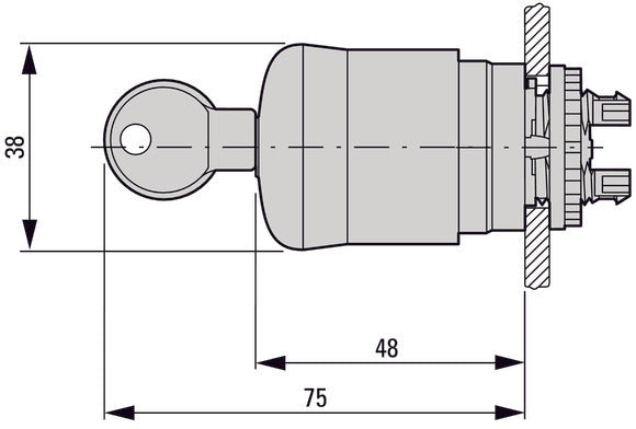 Eaton RMQ-Titan Botón De Parada De Emergencia 38mm IP66 - 216515
