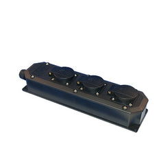 Hateha Caja De Distribución De Energía De 3 Vías 16A IP44 - 12.112.002