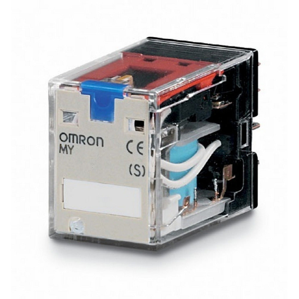 Omron MY2 8-Pin Relé DPDT 24VDC 10A Con LED - MYS 2507B