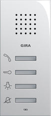 Gira System 55 Surface Mount Home Station Pure White - 125003