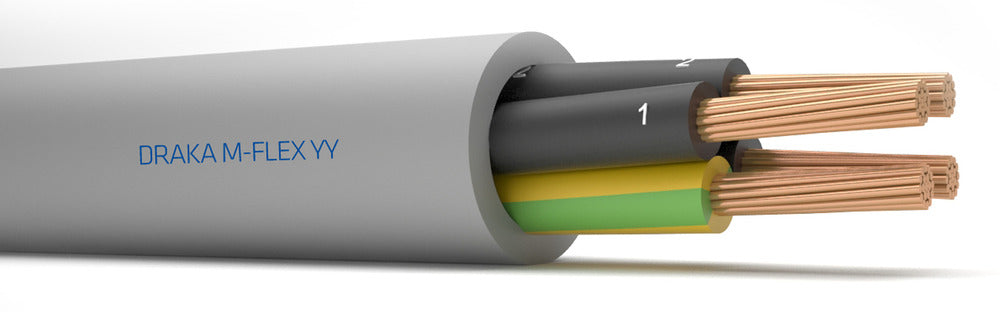 Draka M-Flex YY 12G1 Cable De Control 300/500V Gris - 126512 [5 Metros]