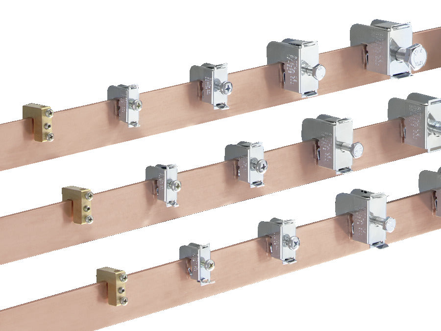 SV Conductor Busbar Clamp 70-185mm² For 5mm Rails - 3454500 [15 Pieces]