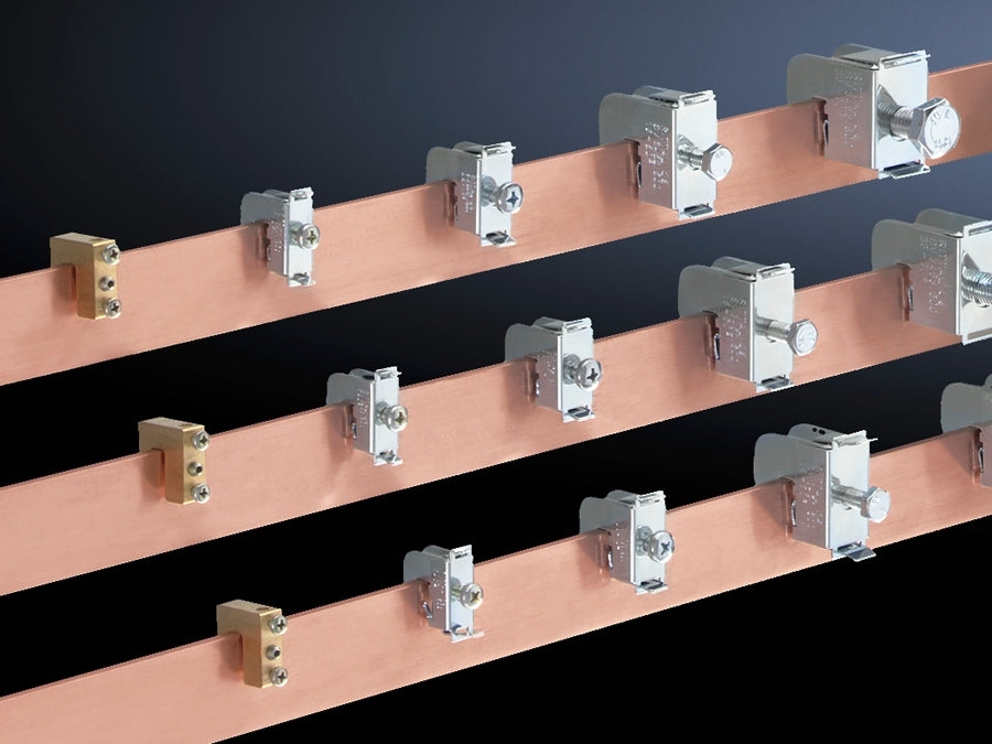 SV Busbar Conductor Clamp 2.5-16mm² Rail Mount - 3451500 [15 Pieces]