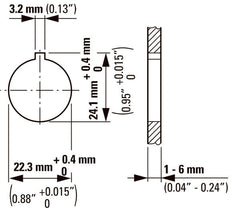 Eaton RMQ-Titan Label Holder With 0-I Symbol - 218147 [5 Pieces]