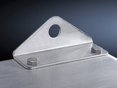 Rittal SZ Wall Mounting Bracket RAL 7035 - 2505510 [4 Pieces]