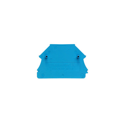 Blue Terminal End Plate 44mm x 1.5mm - 1060080000 [10 Pieces]