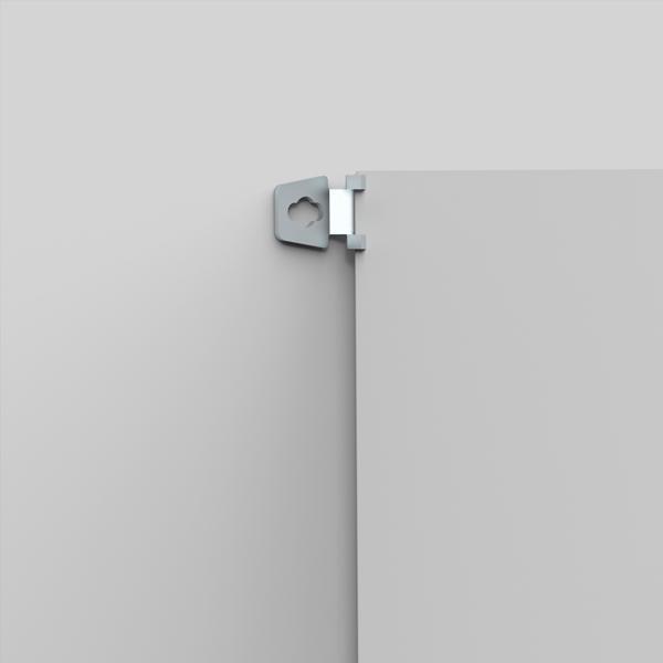 nVent Hoffman Wall Mounting Brackets AW41 Steel - AW41 [4 Pieces]