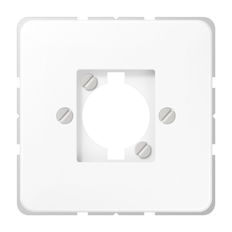 JUNG CD500 Alpine White XLR Speaker Connection Cover - CD568-1WW