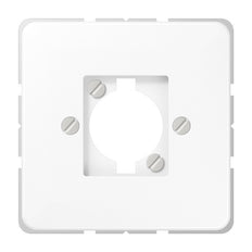 JUNG CD500 Alpine White XLR Speaker Connection Cover - CD568-1WW