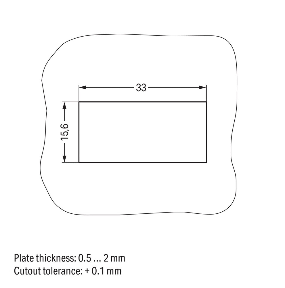 Wago 3-Pole Snap-In Socket Brown 4mm² - 770-2363 [2 Pieces]