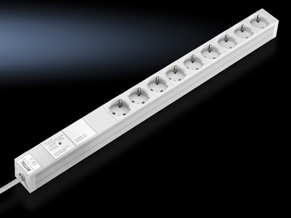 Rittal 9-Outlet PDU With Surge Protection And EMI Filter - 7240330