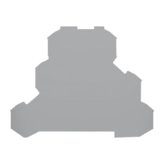 WAGO TopJob-S End And Separator Plate 0.8mm Gray - 2002-3291 [10 Pieces]
