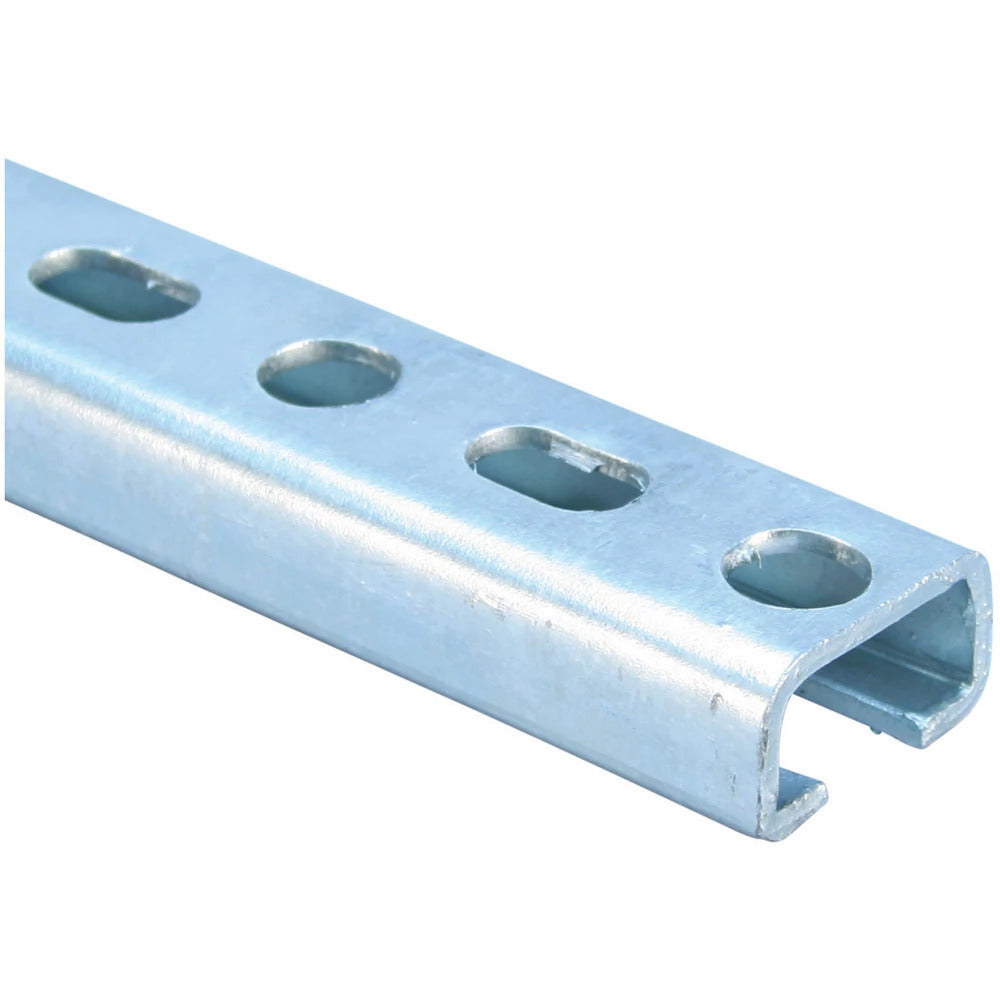 Heavy Duty Perforated C Channel E5 Steel 1000mm - 335550