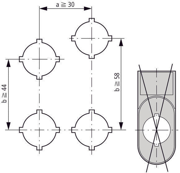 Rmq Titan Doble Botón De Presión Soporte De Leyenda 30x75mm - 216394 [10 Piezas]