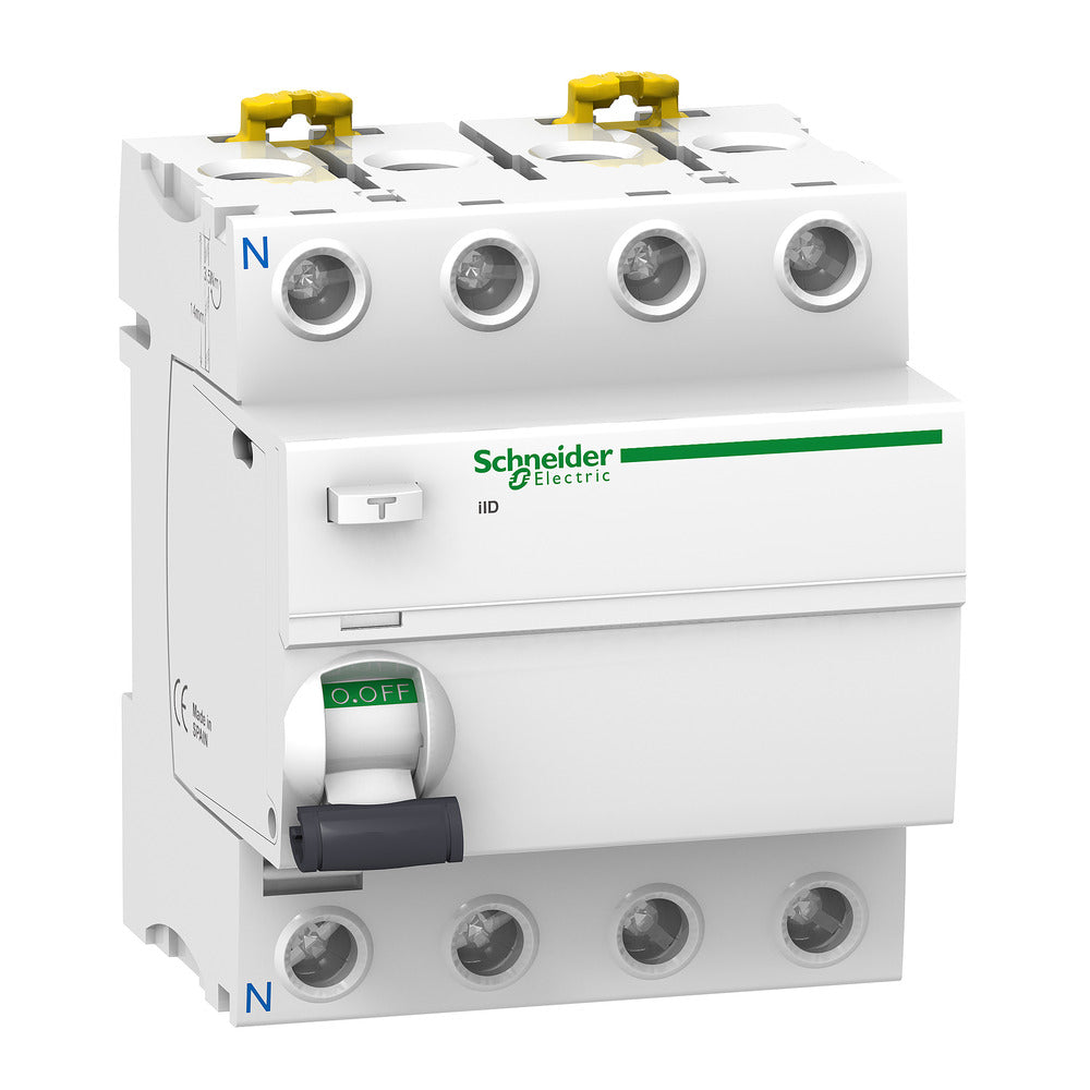 Schneider Electric Acti9 4P 80A 300mA Type A RCCB - A9R25480