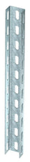 Galvanized Steel U Support 50x30x300mm Perforated - 6342304