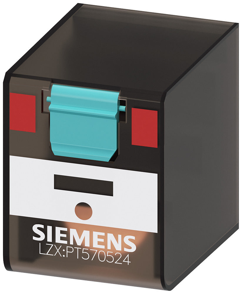 Siemens LZX PT570524 4CO Relay 24V AC 6A - LZX:PT570524