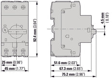 Interruptor De Circuito De 3 Polos 6.3-10A PKZM0-10-T - 088916