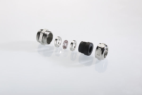 Pflitsch EMC Entrada De Cable PG29 Latón Niquelado - 15520S18