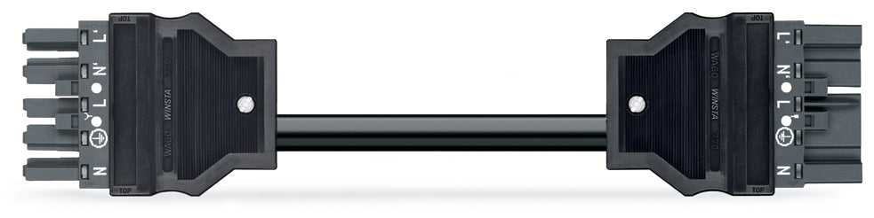 Wago Pre-Assembled 5-Pole Cable 3M Dark Gray - 771-8985/007-303
