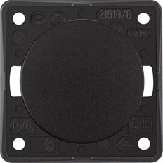 Berker Integro 16 AX Change Over Switch Black Gloss - 936562510